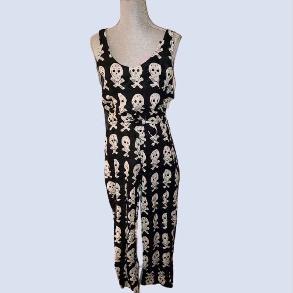 SAGO Jumpsuit skull print 100% cotton